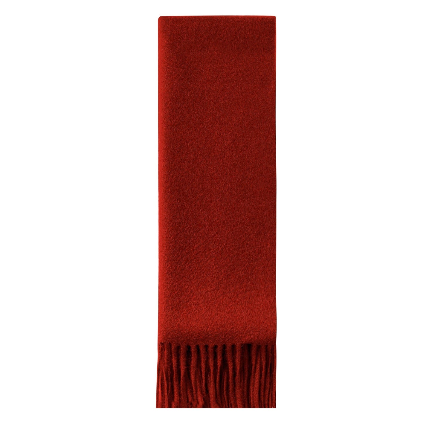 Écharpe cachemire alternative luxe rouge