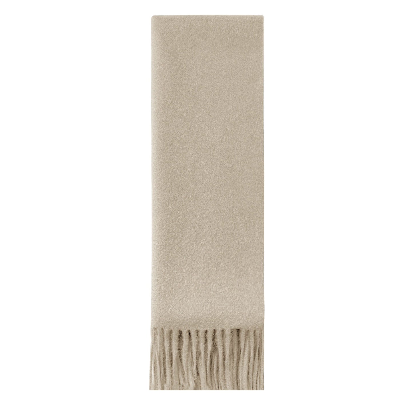 Écharpe beige 100% cachemire mongolie luxe élégance et douceur