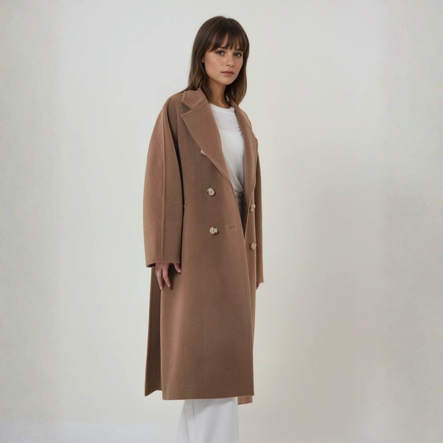 Manteau long laine hiver automne 2026 luxe
